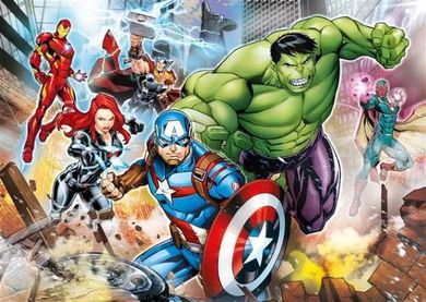 Clementoni, Progressive Super Color, The Avengers, puzzle 4in1, 360 piese