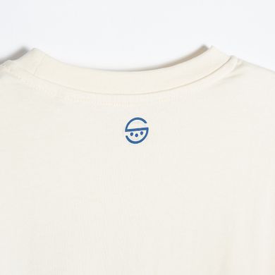 Cool Club, Bluza cu maneca lunga pentru baieti, ecru, imprimeu Future is now