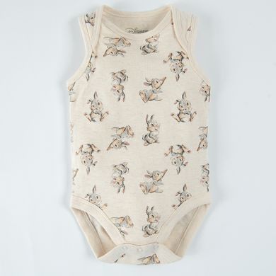 Cool Club, Body fara maneci pentru baieti, mix, imprimeu Bambi, set, 5 buc.