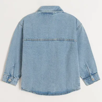 Cool Club, Camasa de blugi cu maneca lunga pentru baieti, oversize, denim