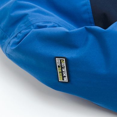 Cool Club, Geaca de schi cu gluga pentru baieti, culoare bleumarin si albastru, umplutura PrimaLoft