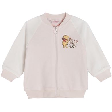 Cool Club, Hanorac pentru fete, cu fermoar, roz, imprimeu Winnie the Pooh