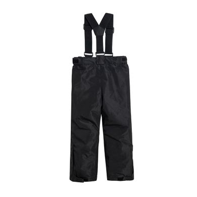 Cool Club, Pantaloni de schi pentru baieti, gri inchis, cu bretele
