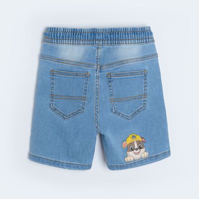 Cool Club, Pantaloni scurti de blugi pentru baieti, denim, imprimeu Paw Patrol