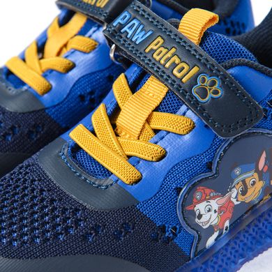 Cool Club, Pantofi sport pentru baieti, bleumarin, cu lumini led, imprimeu Paw Patrol