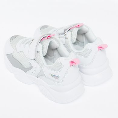 Cool Club, Pantofi sport pentru fete, alb, elemente holo
