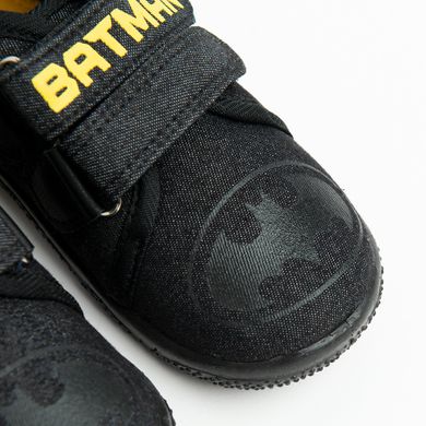 Cool Club, Papuci de casa pentru baieti, negru, imprimeu Batman