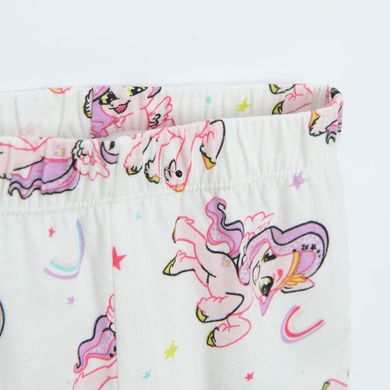Cool Club, Pijama pentru fete, ecru, imprimeu My Little Pony