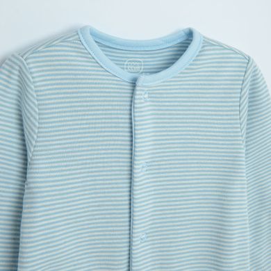 Cool Club, Pijama tip salopeta pentru baieti, albastru, set, 2 buc.