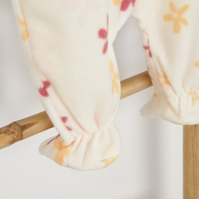 Cool Club, Pijama tip salopeta pentru fete, ecru