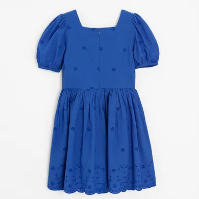 Cool Club, Rochie cu maneca scurta pentru fete, albastru