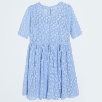 Cool Club, Rochie cu maneca scurta pentru fete, albastru deschis