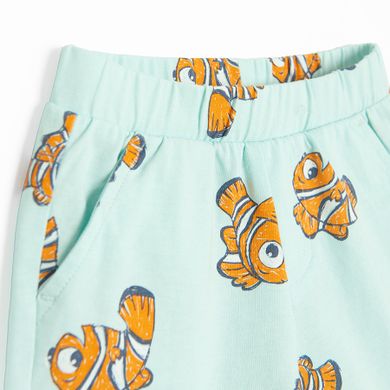 Cool Club, Set pentru baieti, Body cu maneca scurta, Pantaloni scurti, mix, imprimeu Nemo
