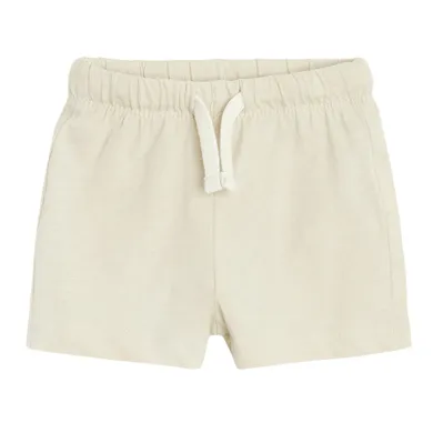 Cool Club, Set pentru baieti, Camasa cu maneca scurta, Pantaloni scurti, bej
