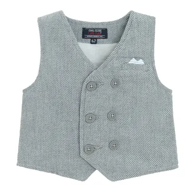 Cool Club, Set pentru baieti, Camasa cu maneca scurta, Vesta, Pantaloni din textil, mix