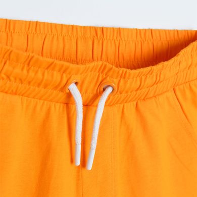 Cool Club, Set pentru baieti, Tricou, Pantaloni scurti, alb-portocaliu