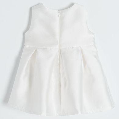 Cool Club, Set pentru fete, Rochie fara maneci, Bolero, alb