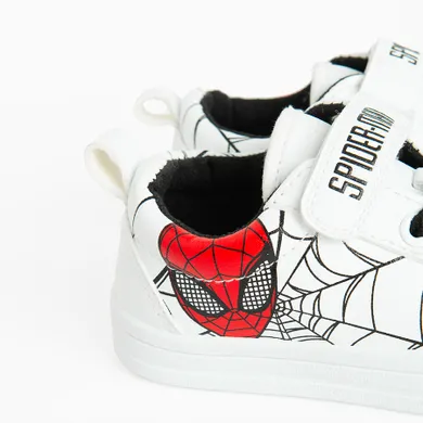 Cool Club, Tenisi pentru baieti, alb, imprimeu Spider-Man