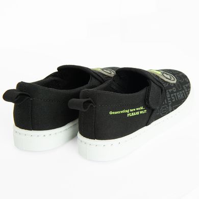 Cool Club, Tenisi pentru baieti, slip on, negru