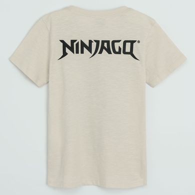 Cool Club, Tricou pentru baieti, bej, LEGO Ninjago