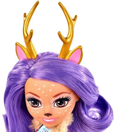 Enchantimals, Danessa Deer si figurina, papusa cu accesorii