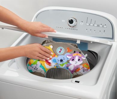 Fisher-Price, Lenes muzical, perna cu vibratii, jucarie interactiva pentru bebelusi