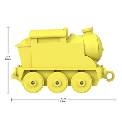 Fisher-Price, Thomas & Friends, Color Reveal, locomotiva si vagoane, 1 buc.
