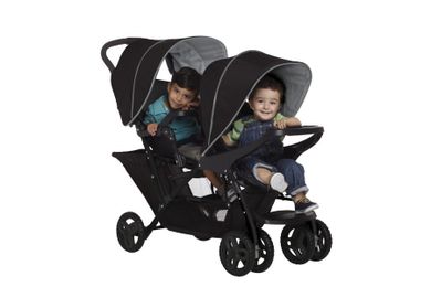 Graco, Stadium Duo, carucior sport dublu, Black Grey