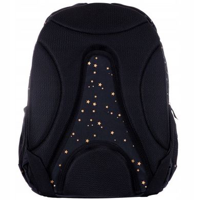 Head, Golden Effect, rucsac pentru scoala, cu 3 compartimente, Classy Gold