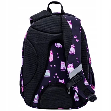 Head, rucsac pentru scoala, cu 3 compartimente, Lovely Kitty