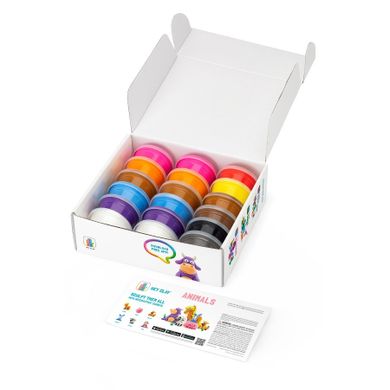 Hey Clay, Animale, plastilina, set creativ