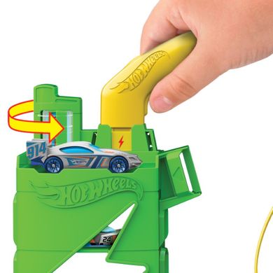 Hot Wheels, City, Super Recharge Fuel Station, set de joaca