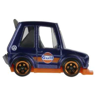 Hot Wheels, Tooned Gulf Racing, Volkswagen Golf Mk1, masina
