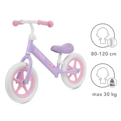 Kidwell, Rebel, bicicleta fara pedale, Violet