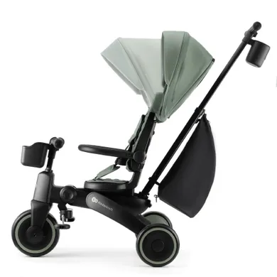 Kinderkraft, Jazz 2, tricicleta multifunctionala 5 in 1, Green