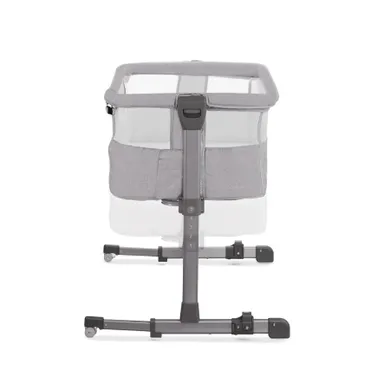 Kinderkraft, Neste Air, patut atasabil (co-sleeper) 3in1, gri