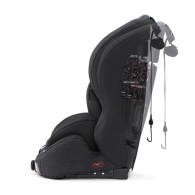 Kinderkraft, Safety Fix, scaun auto 9-36 kg, negru