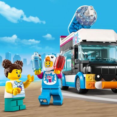 LEGO City, Camioneta-pinguin cu granita, 60384