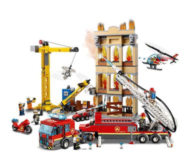 LEGO City Fire, Divizia pompierilor din centrul orasului, 60216