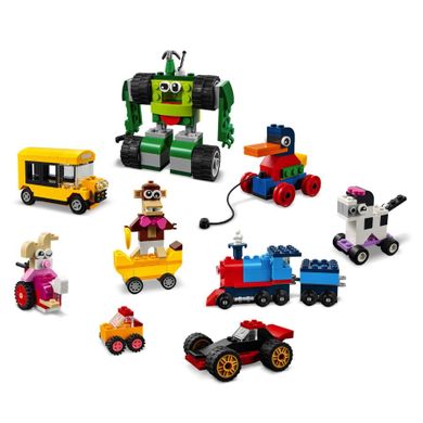 LEGO Classic, Caramizi si roti, 11014