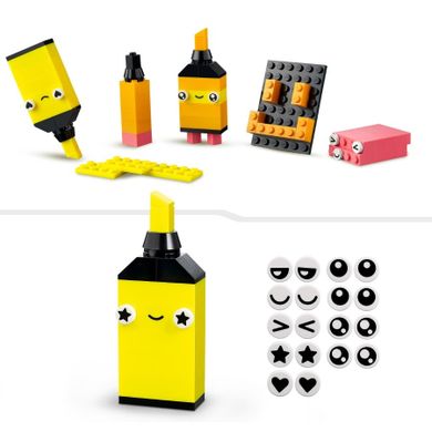 LEGO Classic, Distractie creativa cu neoane, 11027