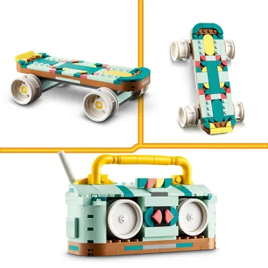 LEGO Creator, Patina cu rotile retro, 31148