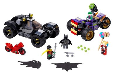 LEGO DC Comics Super Heroes, Urmarirea lui Joker cu mototriciclul, 76159