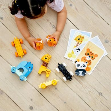 LEGO DUPLO Creative Play, Primul meu tren cu animale, 10955