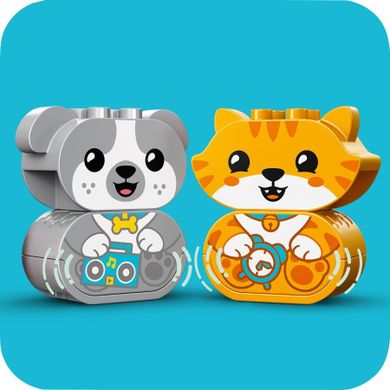 LEGO DUPLO, Primul meu catelus si primul meu pisoi cu sunete, 10977