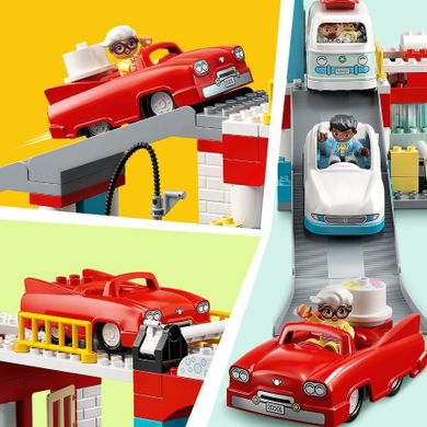 LEGO DUPLO Town, Garaj si spalatorie de masini, 10948