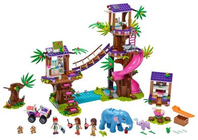 LEGO Friends, Baza de salvare din jungla, 41424