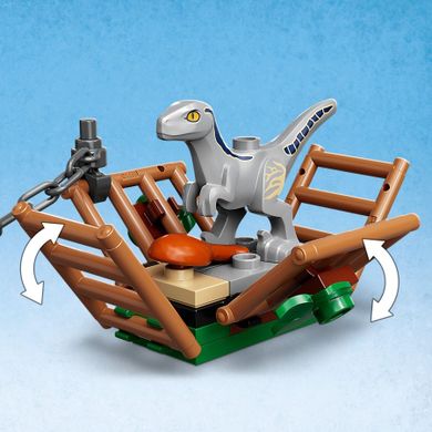 LEGO Jurassic World, Capturarea Velociraptorilor Blue si Beta, 76946