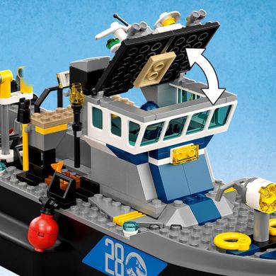 LEGO Jurassic World, Evadarea cu barca a dinozaurului Baryonyx, 76942