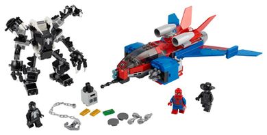 LEGO Marvel Super Heroes, Spiderjet contra Robotul Venom, 76150